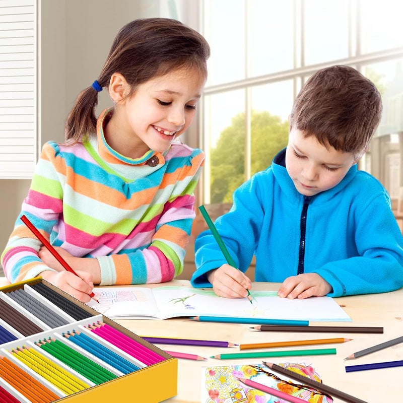 YEGEER 320 Count Colored Pencils Bulk, 16 Assorted Colors, Pre-sharpened Coloring Pencils Set for Kids and Adult, Teachers Essential Classroom Prizes, Back to School Supplies - Image 5